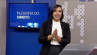 👩 Saber Direito Aula  Filosofia do Direito  Aula 1 [upl. by Barb]