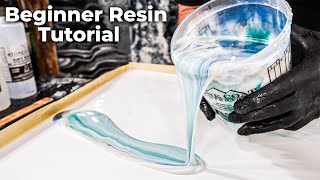 Epoxy Resin for Beginners  Easy Countertop Design Ideas [upl. by Ajup]