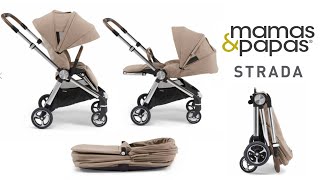 NEW Mamas and Papas Strada Pram  Compact All In One  Strada Stroller and Accessories [upl. by Paolina]