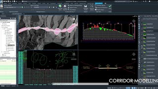 Surface Alignment Profile Assemblies Corridor Surface amp Quantity takeoff in AutoCAD Civil 3D [upl. by Glanti]