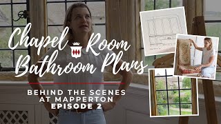 How to Renovate a 300 year old Room  Behind the Scenes at Mapperton Episode 2 [upl. by Nnylyaj]