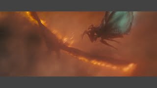 Mothra fights Rodan death of Mothra [upl. by Steinberg75]