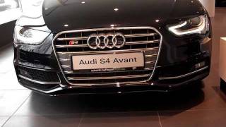 2013 Facelift Audi S4 Avant  In Detail FULL HD 1080p [upl. by Rebeh792]