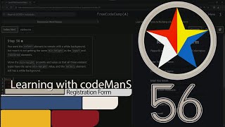 Learn HTML Forms by Building a Registration Form  Step 56 [upl. by Iahk942]