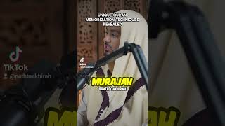 Unique Quran Memorization Techniques Revealed  Qari Ibrahim Idris [upl. by Luigi]