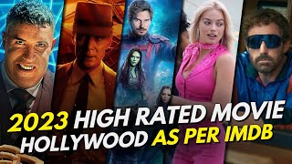 Top 10 Hollywood Movies in 2023  quotIMDBquot Highest Rated [upl. by Lachance]