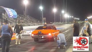 Ashlock Racing Nitrous Fed Nova Tulsa Raceway Park [upl. by Assilat]