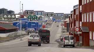 NUUK  the largest city of Greenland HD [upl. by Boonie913]