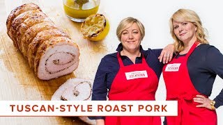 How to Make the Ultimate TuscanStyle Roast Pork with Garlic and Rosemary Arista [upl. by Anayet576]