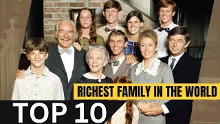 The 10 Wealthiest Families In The World  2024 [upl. by Ystap649]