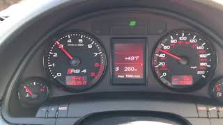 Audi RS4 Instrument Cluster Replacement [upl. by Naiditch27]