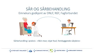 Sår og sårbehandling  Skin tear skjør hud forebyggende sårpleie [upl. by Lucier]