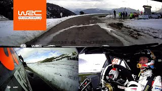 WRC  Rallye MonteCarlo 2020 ONBOARD Rovanperä SS11 [upl. by Anitnerolf942]