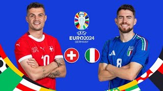 FC 24  UEFA EURO 2024  SUISSE  ITALIE  PS5 [upl. by Htebasyle]