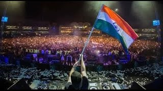 HARDWELL In Mumbai 2015  DY Patil Stadium  World Biggest Guestlist [upl. by Drusilla]