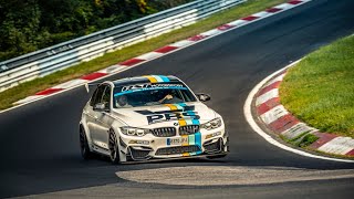 BMW M3 F80 721BTG nurburgring bcracinguk8526 pbsbrakes [upl. by Yelwar682]