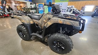 2024 Honda FourTrax Foreman Rubicon 4x4 Automatic DCT EPS Deluxe Camo [upl. by Aihseket]