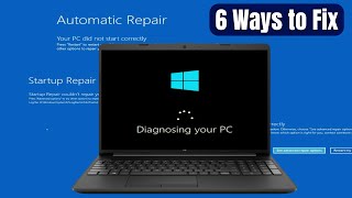 Windows 1011 Stuck on Diagnosing Your PC 6 Ways to Fix [upl. by Fawcette]