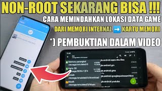 NOROOT JUGA BISA  CARA MEMINDAHKAN DATA GAME DARI MEMORI INTERNAL KE KARTU MEMORI TANPA ROOT [upl. by Leopoldeen]