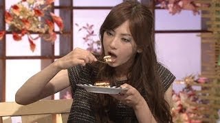 【衝撃】北川景子の汚すぎる食べ方に騒然！美人女優台無しの「リス食い」 [upl. by Goldy]