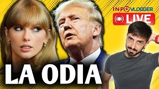 TRUMP ODIA A TAYLOR SWIFT E INTENTAN MATARLE OTRA VEZ  InfoVlogger LIVE [upl. by Rento252]