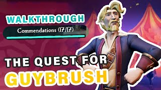 The Quest for Guybrush  Tall Tale Walkthrough Guide  All Commendations ► Sea of Thieves [upl. by Adahs]