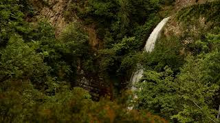 Waterfall in the Tbilisi Botanical Garden XI  Georgia [upl. by Lazes461]