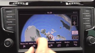 Discover Pro  VW Navigationssystem Discover Pro  Alle Funktionen [upl. by Ycnan]