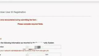How to Register on SSS with those Encountering SSS Online Registration Error [upl. by Ened]