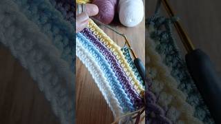 Süper Easy Crochet Knitting Baby Blanket Making fypシ゚ shortvideo crochet blanket diy handmade [upl. by Kinna63]