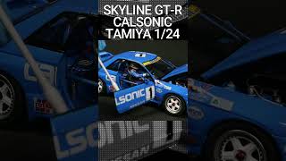 CALSONIC SKYLINE R32 TAMIYA 124 Short [upl. by Rather444]