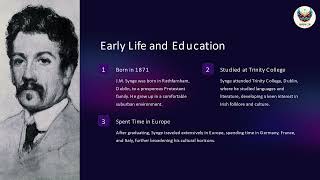 J M Synge  life and works  brief biography  English literature  in hindi  ba  ma  part 1 [upl. by Meter]