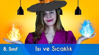 8Sınıf LGS FEN BİLİMLERİ MADDENİN ISI İLE ETKİLEŞİMİ  Özısı Isı Sıcaklık [upl. by Arabele]