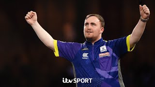 Luke Littler Throws 9Darter at the World Series 😳  ITV Sport  Bahrain Darts 24 [upl. by Aenet]