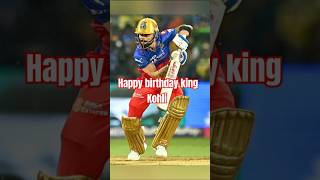 Happy birthday 🎂 king 👑 Kohli viratkohli cricket ipl trending shorts kingkohli rcb video [upl. by Bois]