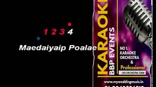 Mandram Vandha Thendralukku Tamil Video Karaoke BBP Karaoke [upl. by Burroughs953]