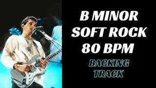 Bm Soft Rock Backing Track 80 BPM [upl. by Dorthy]