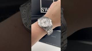 Rolex Explorer II 40mm White Dial Steel Mens Watch 16570 Review  SwissWatchExpo [upl. by Cayla244]