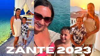 Zante Vlog  The Best Two Weeks Ever Amoudi Alykanas Alykes August 2023 [upl. by Boone]