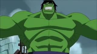 Hulk Fights a Wooly Mammoth  Marvel MashUps Hulk  SheHulk [upl. by Wootan722]