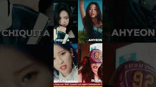 All Raps in drip songquotdrip album quot ahyeon ruka asa chiquita kpop [upl. by Eugor]