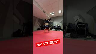 My student bgirl Milana  Warsaw tricking warsaw bboy  bgirl breakdance [upl. by Yditsahc308]