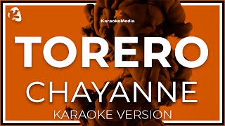 Chayanne  Torero LETRA INSTRUMENTAL KARAOKE [upl. by Kifar]