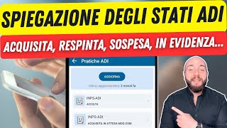 ASSEGNO DI INCLUSIONE la spiegazione di tutti gli stati della domanda [upl. by Ardnued]