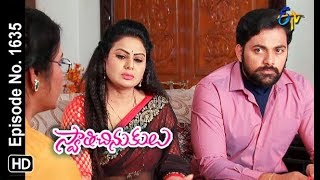 Swathi Chinukulu  28th November 2018  Full Episode No 1635  ETV Telugu [upl. by Elbys]