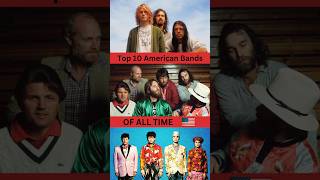 CDPLAYER1994s Top 10 AMERICAN BANDS OF ALL TIME nirvana beachboys talkingheads youtubeshorts [upl. by Eugenle]