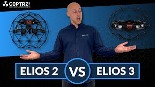 Flyability ELIOS Inspection Drone  Comparing ELIOS 2 Vs ELIOS 3 [upl. by Adnylam820]