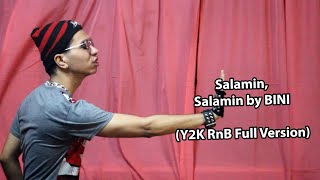 Salamin Salamin by BINI Y2K RnB Full Version cover by Jopper Ril [upl. by Inahpets]