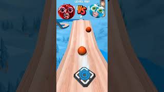 Red Vs Grey tomato 🍅🍅 colouring ball is going ball racing gameplay goingballs tomato shorts [upl. by Indnahc373]