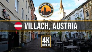 🇦🇹 VILLACH AUSTRIA – Early Morning City Center Walking Tour 4K Walk [upl. by Louise]